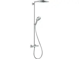 Produktfoto för HANSGrohe Raindance Select S300 1Jet duschsystem, termostat för väggmontage, horisontell Ø460mm duscharm, Ø120mm handdusch och Ø300mm huvuddusch