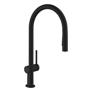 Produktfoto för hansGrohe Talis M54 köksblandare 210, med utdragbar dusch, 2 jet matt svart