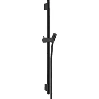 Produktfoto för hansgrohe Unica bruserstang S Puro 65 cm mellan bruserslange mat sort