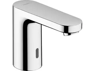 Produktfoto för hansGrohe Vernis Blend Elektronisk håndvaskarmatur med forhåndsjusterbar temperatur, 6 V, krom