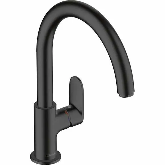 Alternativ bild 0 för hansGrohe Vernis Blend M35 1-grepps köksblandare 260, 1jet matt svart