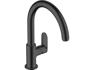 Produktfoto för hansGrohe Vernis Blend M35 1-grepps köksblandare 260, 1jet matt svart