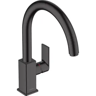 Produktfoto för hansGrohe Vernis Shape M35 1-handtags köksblandare 260, 1jet, matt svart