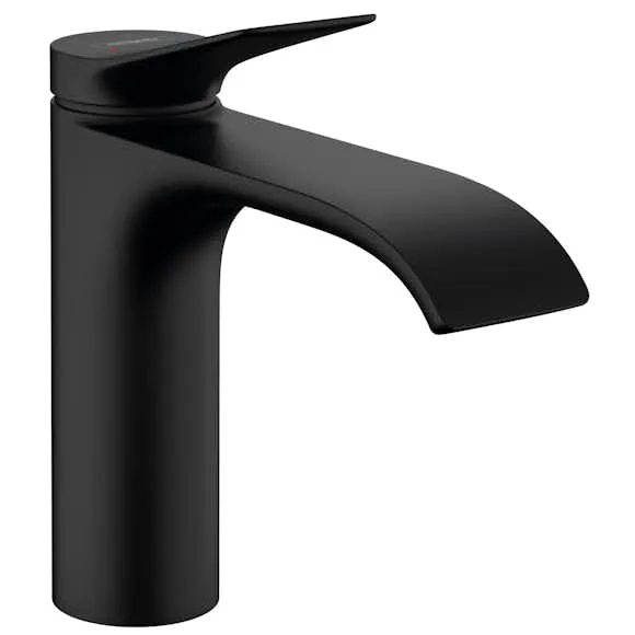 Alternativ bild 0 för hansGrohe Vivenis 1-grebs håndvaskarmatur 110 med løft-op bundventil mat sort