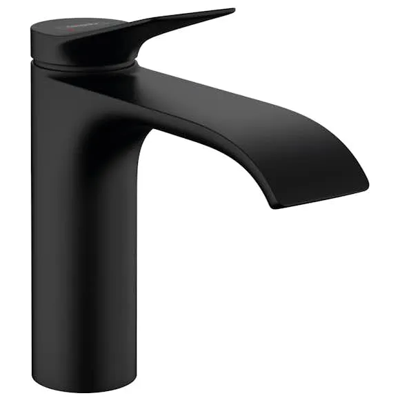 Alternativ bild 0 för hansGrohe Vivenis 1-grebs håndvaskarmatur 110 uden bundventil mat sort