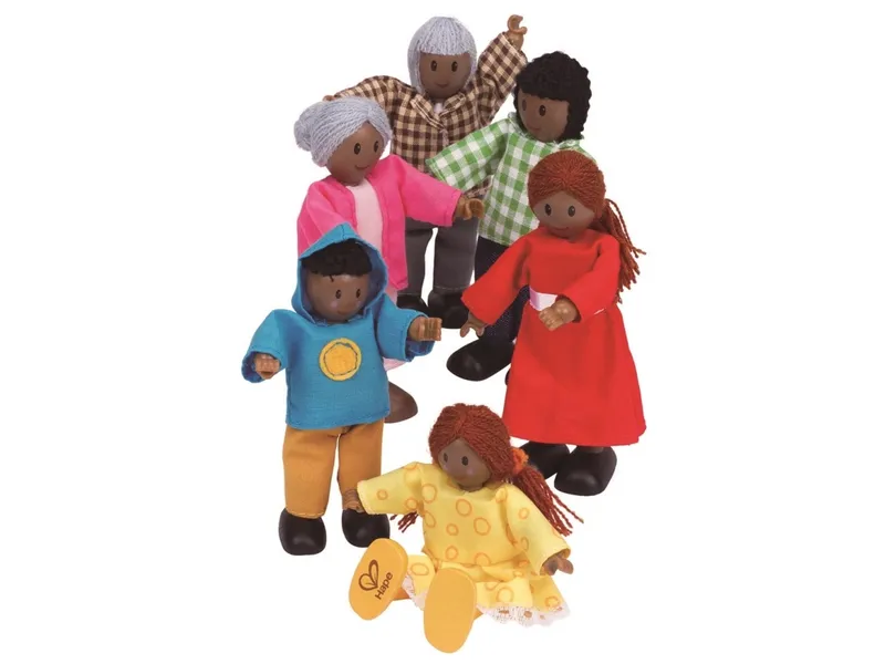 Alternativ bild 0 för Hape Afrikaans Family Doll House