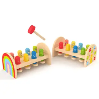 Produktfoto för Hape Hammarbänk Rainbow