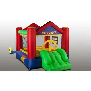 Produktfoto för Happy Bounce - Hoppborg - Party House Fun 3-1