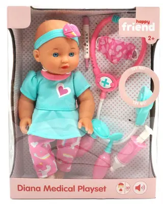 Produktfoto för Happy Friend Diana 30 cm Doktorlekset