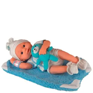 Produktfoto för Happy Friend Nyfödd Mjuk Pojkdocka 30 cm