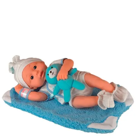 Bild 1 för Happy Friend Nyfödd Mjuk Pojkdocka 30 cm
