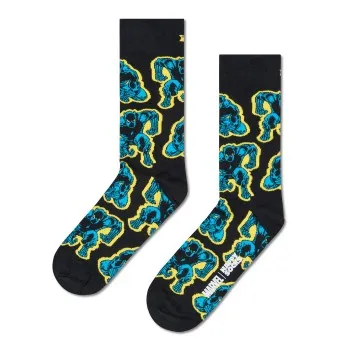 Alternativ bild 0 för Happy socks Strumpor Marvel Black Panther Sock Svart bomull Strl 36/40