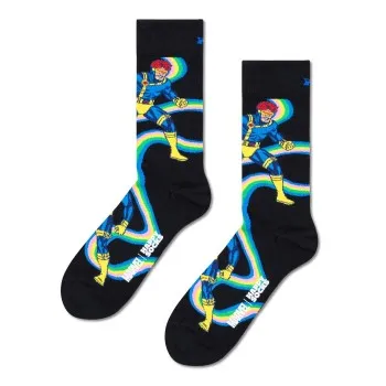 Alternativ bild 0 för Happy socks Strumpor Marvel X-Men Cyclops Sock Svart bomull Strl 41/46