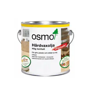 Produktfoto för HÅRDVAXOLJA 3032 OSMO ORIGINALET SIDENMATT 2,5L | Beijerbygg Byggmaterial