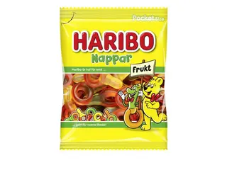 Produktfoto för HARIBO Godis Nappar Frukt 80g