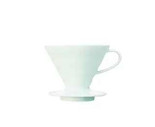 Produktfoto för Hario 2 Cup Dripper V60 Vit keramik