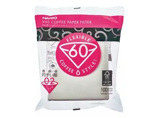 Produktfoto för Hario V60 Pappersfilter 1-4 Koppar 100 st