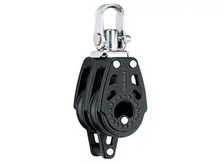Produktfoto för Harken Carbo Block 29 mm dubbel, svängbar, hunsvot