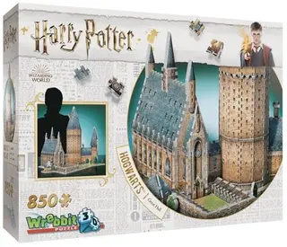 Produktfoto för Harry Potter 3D Pussel Hogwarts Great Hall 850 bitar