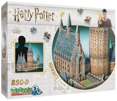 Alternativ bild 0 för Harry Potter 3D Pussel Hogwarts Great Hall 850 bitar