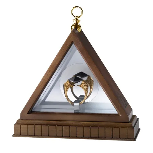 Alternativ bild 0 för Harry Potter Horcrux Ringen Guldplaterad