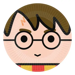 Produktfoto för Harry Potter paptallerkner, 23 cm