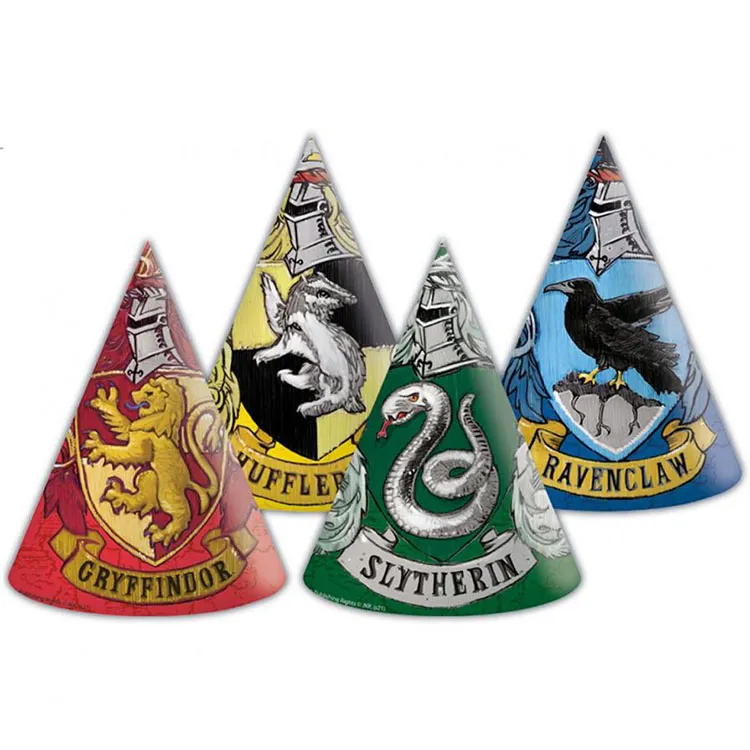 Alternativ bild 0 för Harry Potter partyhatte, 6 stk.