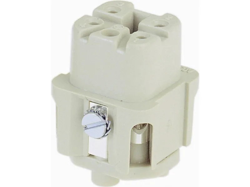 Alternativ bild 0 för Harting 09 20 003 2711 Tilslutningsindsats Han® A 3 + PE Skruer 10 stk