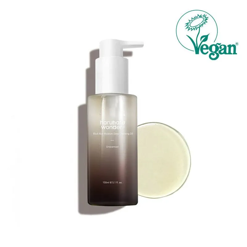 Bild 2 för Haruharu Wonder Haruharu WONDER Black Rice Moisture Deep Cleansing Oil 150 ml
