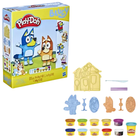 Bild 1 för Hasbro Play-Doh Bluey Make 'n Mash Costumes Playset