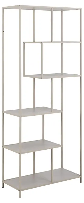 Produktfoto för Hasslevik Bokhylla 185 cm - Grå