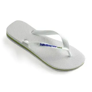 Produktfoto för Havaianas Brasil Logo Vit Strl 45/46 Herr