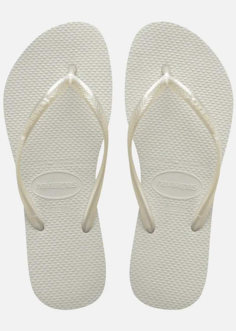 Bild 1 för Havaianas - Havaianas Slippers - Flip Flops - White (col. 0001) - 41/42
