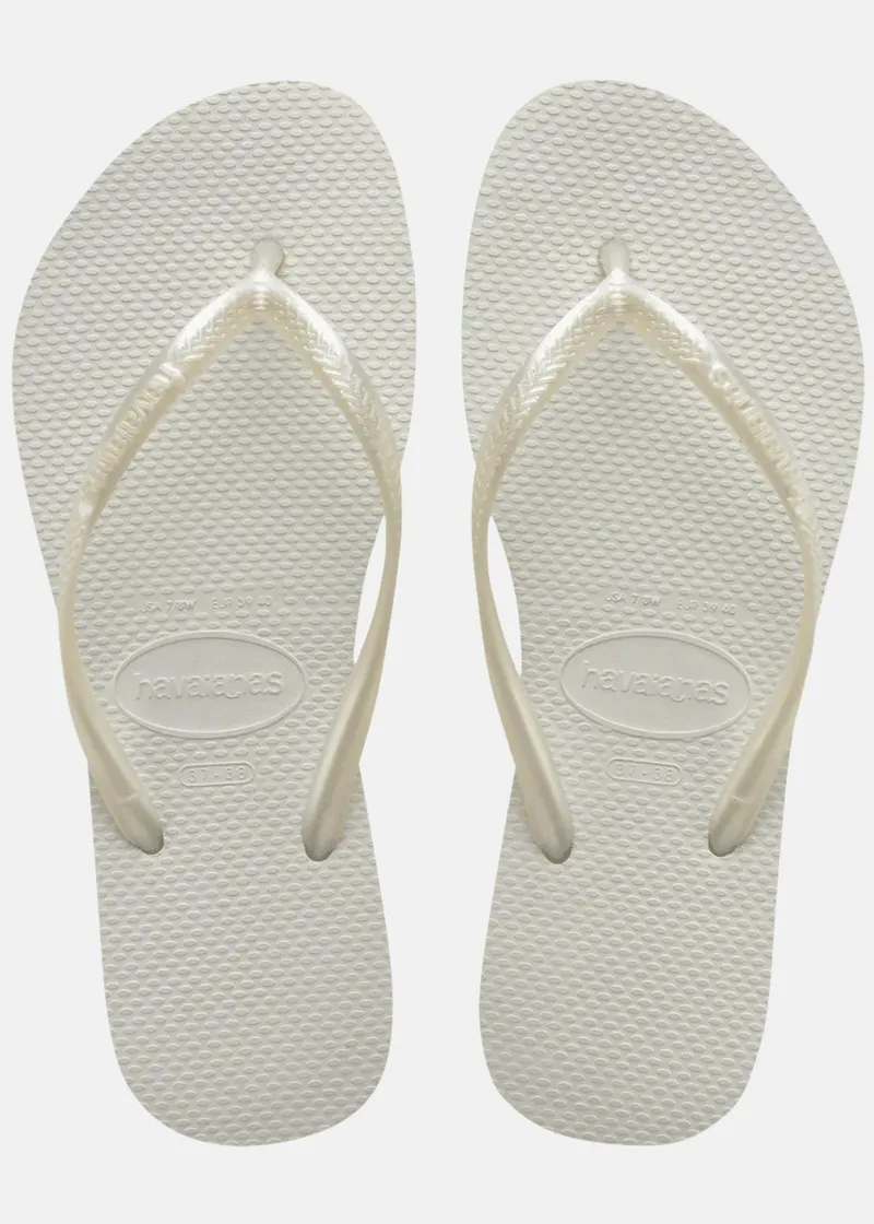 Bild 2 för Havaianas - Havaianas Slippers - Flip Flops - White (col. 0001) - 41/42