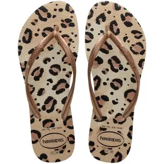 Produktfoto för Havaianas Slim Animals Beige Strl 37/38 Dam