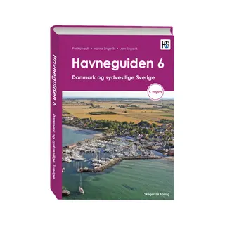 Produktfoto för Havneguiden 6 Danmark og sydvestlige Sverige, 4 utgave | Per Hotvedt, Hanne Engevik og Jørn Engevik | Språk: nor