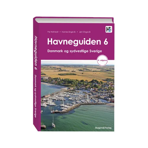 Alternativ bild 0 för Havneguiden 6 Danmark og sydvestlige Sverige, 4 utgave | Per Hotvedt, Hanne Engevik og Jørn Engevik | Språk: nor