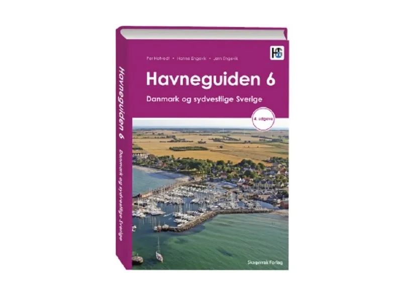 Alternativ bild 0 för Havneguiden 6 Danmark og sydvestlige Sverige, 4 utgave | Per Hotvedt, Hanne Engevik og Jørn Engevik | Språk: nor