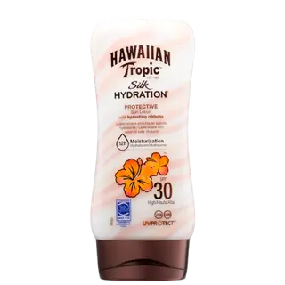 Produktfoto för Hawaiian Tropic 5099821001414, Solskyddslotion, Kropp, Fuktgivande, Alla hudtyper, 180 ml, 12 h