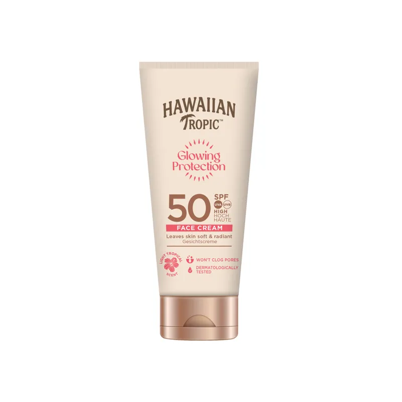 Bild 1 för Hawaiian Tropic Glowing Protection Face Lotion SPF50 50 ml