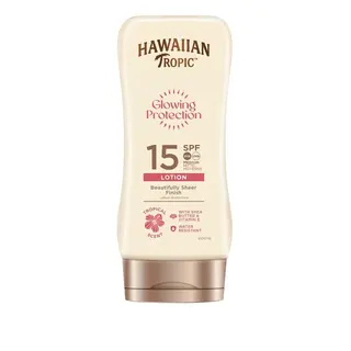 Produktfoto för Hawaiian Tropic Glowing Protection Lotion SPF15 180 ml