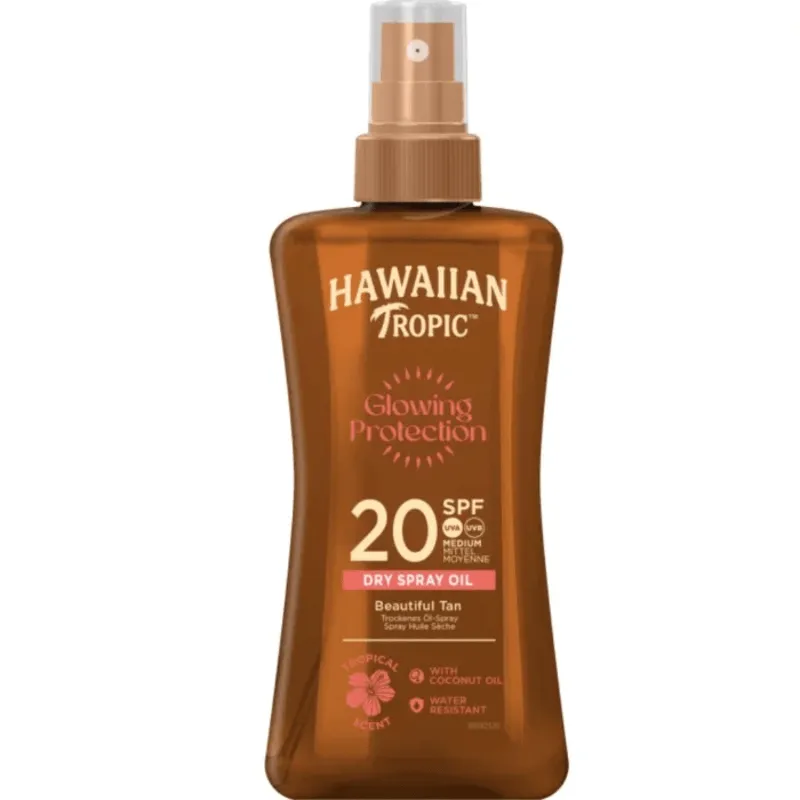 Bild 1 för Hawaiian Tropic Protective Dry Spray Oil SPF 20 200 ml