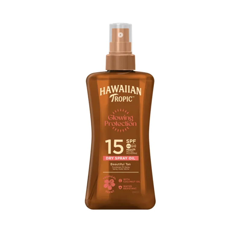 Bild 1 för Hawaiian Tropic Protective Dry Spray Oil SPF15 200 ml