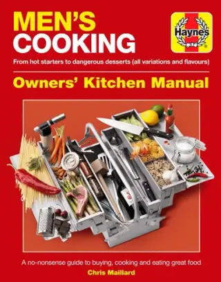 Produktfoto för Haynes Men's Cooking Manual, Universal