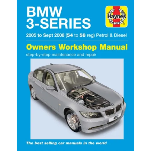 Alternativ bild 0 för Haynes Reparationshandbok, Bmw 3-series petrol & diesel, Universal, 4782