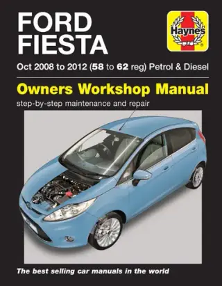 Produktfoto för Haynes Reparationshandbok, Ford Fiesta Petrol & Diesel, Universal, 4907, 9781844259076