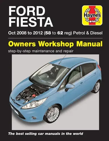 Alternativ bild 0 för Haynes Reparationshandbok, Ford Fiesta Petrol & Diesel, Universal, 4907, 9781844259076