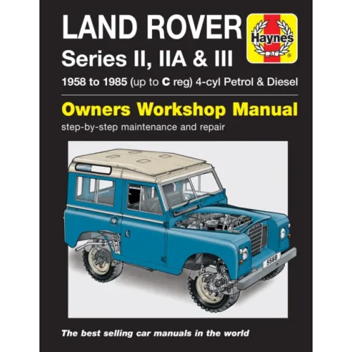 Alternativ bild 0 för Haynes Reparationshandbok, Land Rover Series Ii, Iia & Iii, Universal, 978 0 85733 5 685