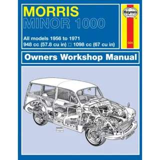 Produktfoto för Haynes Reparationshandbok, Morris Minor 1000, Universal, 0024