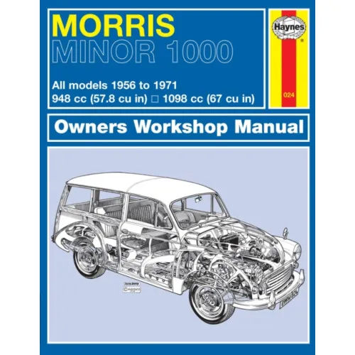 Alternativ bild 0 för Haynes Reparationshandbok, Morris Minor 1000, Universal, 0024